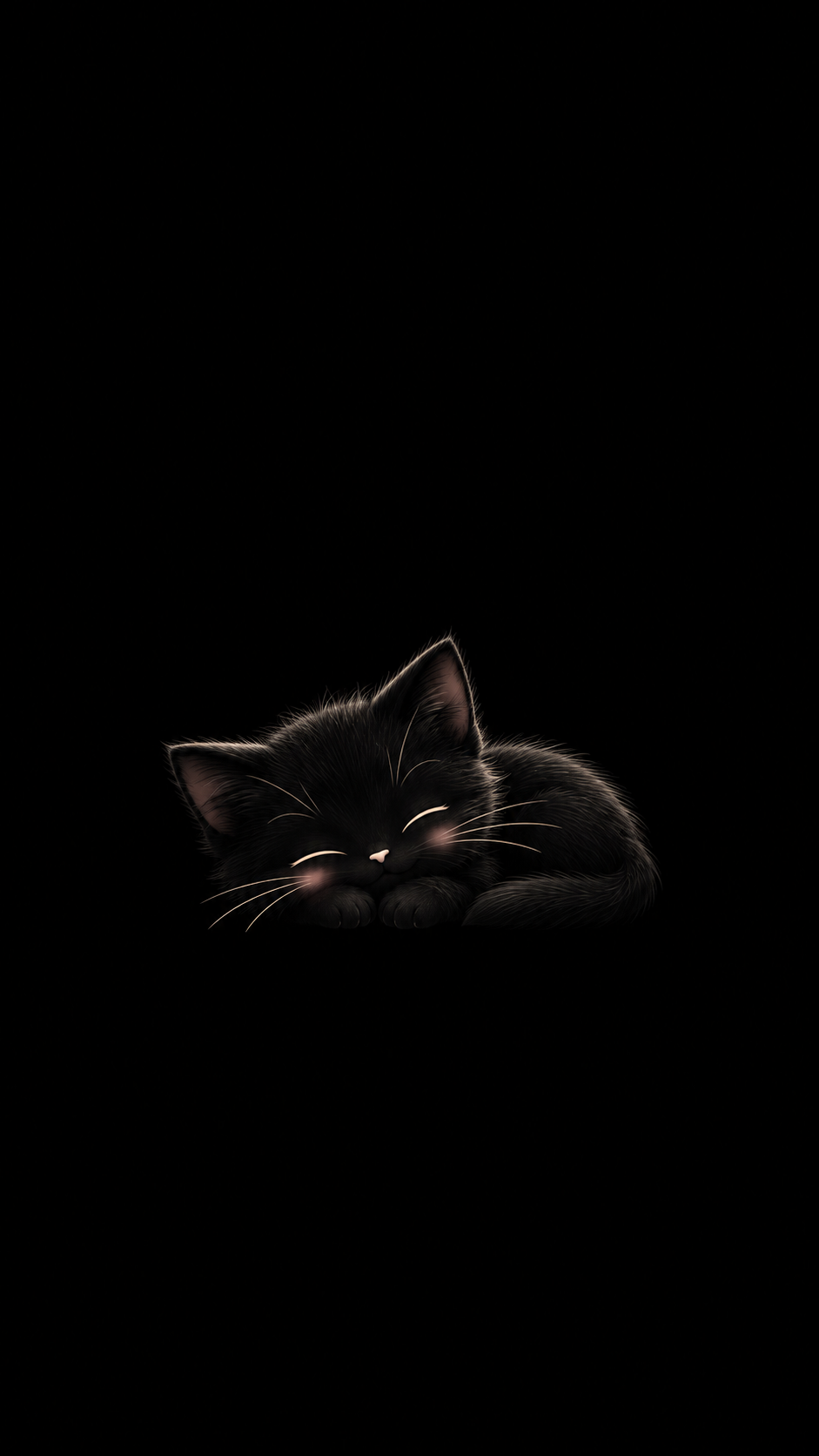 Black Wallpaper Cute
