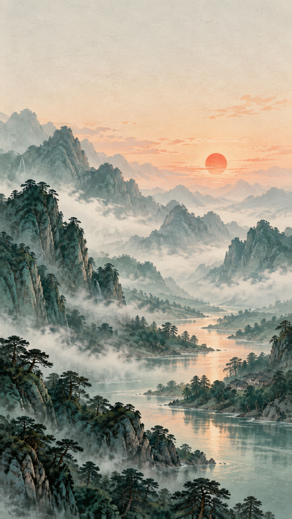 Phone Wallpaper in Chinese