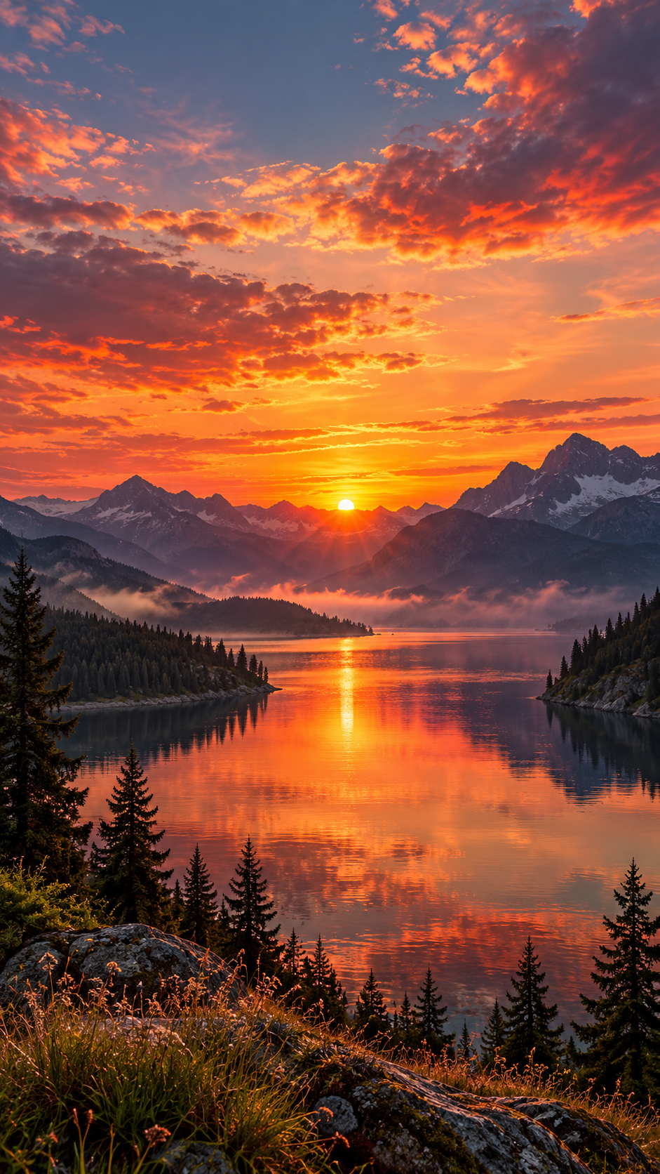 Sunset Wallpaper 4K for Mobile