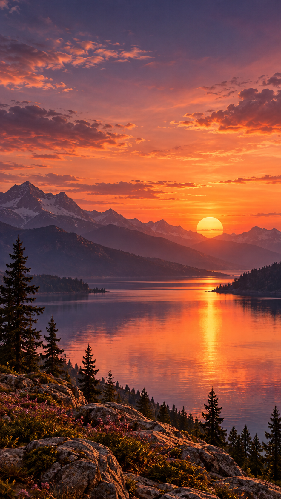 Sunset Wallpaper for Bedroom